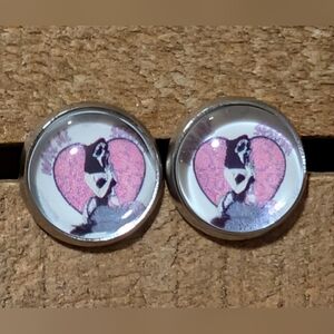 💟 Make Me Scream Female Ghostface Handmade Stud Earrings